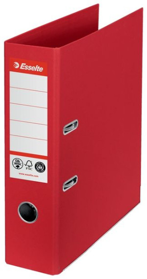 Segregator A4 75mm Bez Emisji Co2 Czerwony Esselte