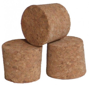 Korek Do Butelek Naturalny 10 Sztuk 60x46x36mm