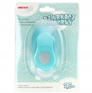 Dziurkacz Ozdobny 2,5cm Balon Brewis