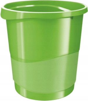 Kosz Na Śmieci Plastik Vivida 14 L Zielony Esselte