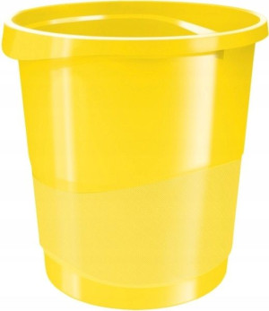 Kosz Na Śmieci Plastik Esselte Vivida 14l Żółty