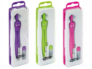 Cyrkiel Z Grafitem W Etui Mix Kol. Gr-c102 Grand