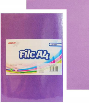 Filc Dekoracyjny A4 1 Mm Fioletowy 10 Szt Brewis