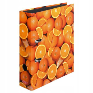 Segregator Herlitz A4 8 Cm Pomarańcza