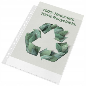 Koszulka Groszek A4 Esselte Recycled 100szt 70mic