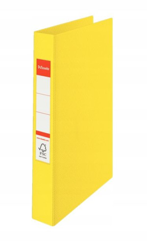 Segregator ESSELTE VIVIDA A4 42 mm 4 ringi żółty