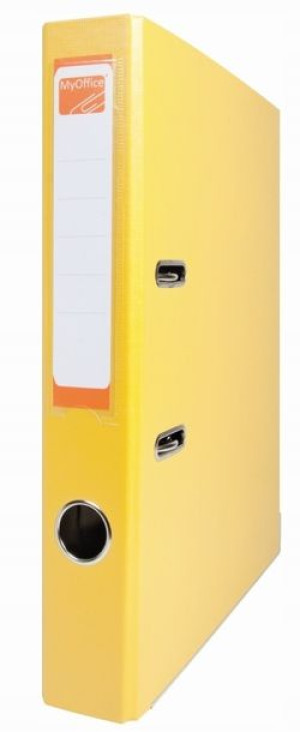 Segregator Myoffice A4 50 Mm Żółty Z Dźwignią