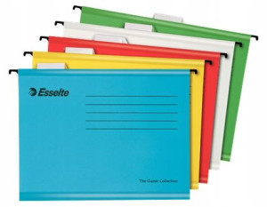 Teczka Zawieszkowa Esselte Classic A4 10 Szt Mix