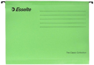 Teczka Zawieszkowa Esselte Classic A4 Zielona