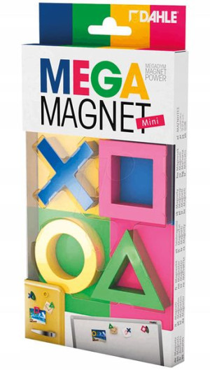 Magnes Zestaw 4 Kolory 45x45 Mm Mega Magnet Mini