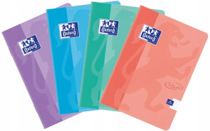 zeszyt OXFORD TOUCH L9M P A5 60k 90g linia pastel