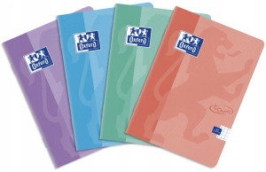 zeszyt OXFORD TOUCH A5 60k 90g kratka K5X5M pastel