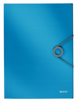 Teczka Z Gumką Pp Leitz Solid A4 15mm J. Niebieska