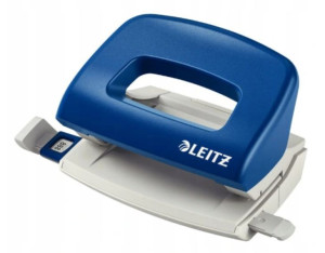 LEITZ dziurkacz mały 10 kar. 0580035 niebieski