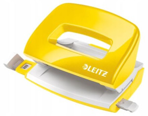 LEITZ dziurkacz mały metal WOW 50601016 żółty