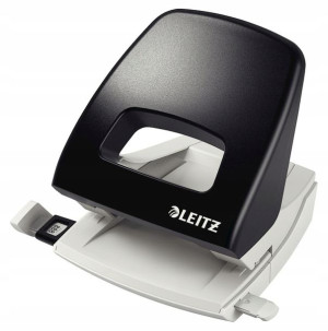 LEITZ dziurkacz duży metalowy 50050095 czarny