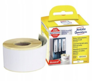 AVERY etykiety na segregatory 38x190mm AS0722470