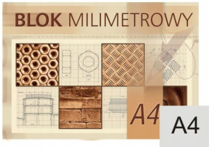 Blok Milimetrowy A4 20 Kartek