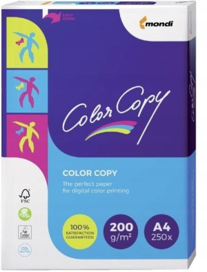 Papier Color Copy A4 200 G/m2 250 Ark.
