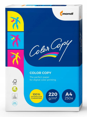 Papier Color Copy A4 220 G/m2 250 Ark. Mondi