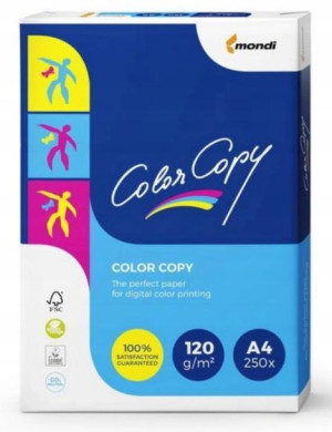 Papier Color Copy A4 120 G/m2 250 Ark. Mondi