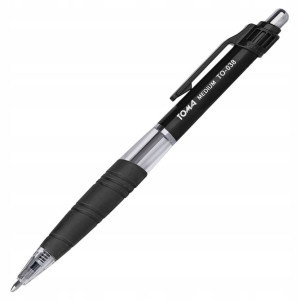 Długopis Toma Medium To-038 Automatyczny Czarny