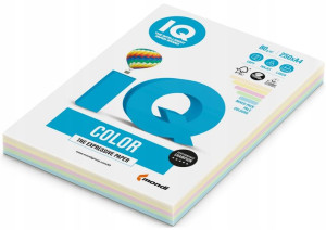 Papier Iq Color A4 Mix Pastelowy 250 Arkuszy Mondi