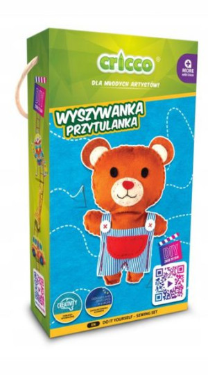 Wyszywanka Przytulanka Miś Cricco Diy Zrób To Sam