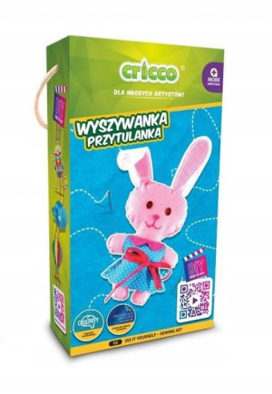 Wyszywanka Przytulanka Króliczek Cricco Diy