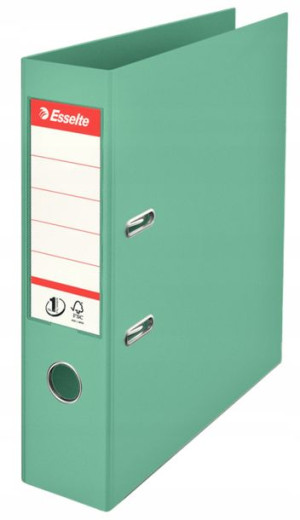 Segregator Esselte No.1 Colour'ice A4 75mm Zielony
