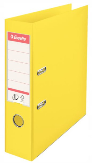 Segregator ESSELTE NO.1 VIVIDA A4 75mm Żółty624070