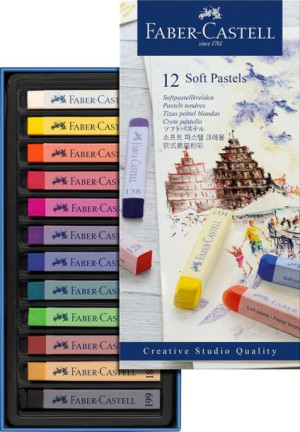 Pastele Faber-castell Suche Creative Studio 12 Kol
