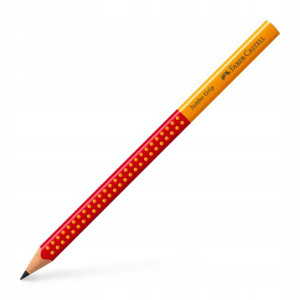 Ołówek Faber-castell Jumbo Grip Two Tone Czer-pom