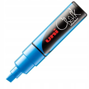 Marker Kredowy Pwe-8k Uni Chalk Niebieski