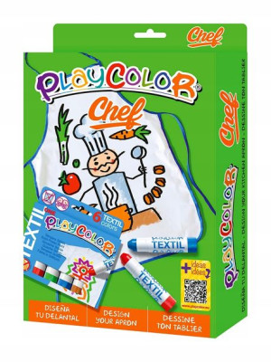 Farby Do Tkanin Playcolor 6 Szt. + Gratis Prezent