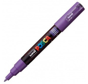 Marker Posca Pc-1m Uni Z Farbą Plakatową Fioletowy