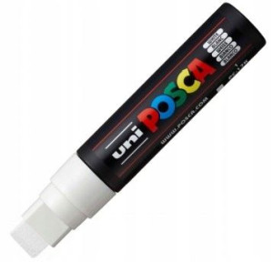 Marker Posca Pc-17k Uni Z Farbą Plakatową Biały