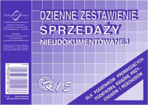Druk K15 Dzienne Zestawienie Sprzedaży Nieudokum.