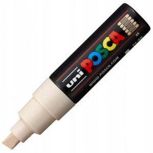 Marker Posca Pc-8k Uni Z Farbą Plakatową Beżowy