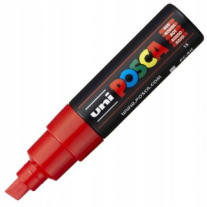 Marker Posca Pc-8k Uni Z Farbą Plakatową Czerwony