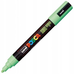 Marker Posca Pc-5m Uni Z Farbą Plakatową Jas-zielo