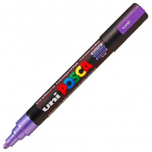 Marker Posca Uni Pc-5m Z Farbą Plakatową Meta Fiol