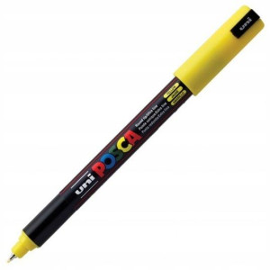 Marker Posca Pc-1mr Uni Z Farbą Plakatową Żółty