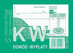 Druk 402-5 Dowód Wypłaty Kw Michalczyk