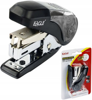 Zszywacz Eagle Save Force Czarny 16 Kartek +gratis