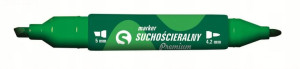 Marker Suchościeralny Zielony Tetis Km504 Dwustr.