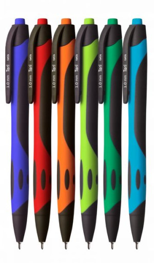 Długopis Olejowy Tori Tetis Kd913 1 Mm Mix