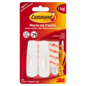 Haczyk na ramkę zdjęcie do 1kg COMMAND 3M 17001