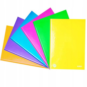 Zeszyt BRULION B5 HERLITZ 120k / 70g kratka NEON