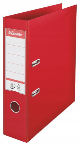 Segregator ESSELTE NO.1 A4 75mm czerwony 811330